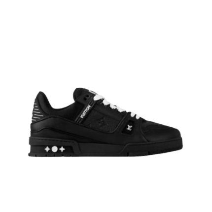 Louis Vuitton Trainer - Black Embossed Monogram