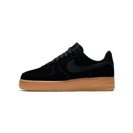 Nike Airforce Piel- Black Gum