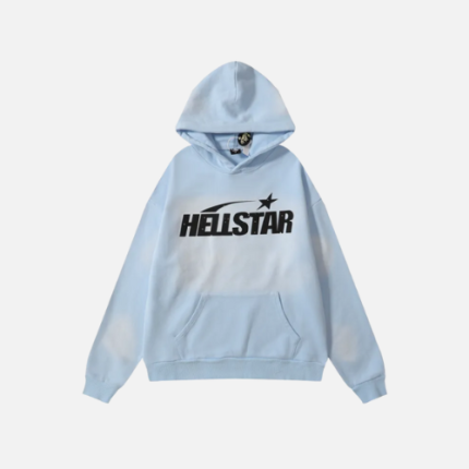 Hellstar Hoodie Light Blue