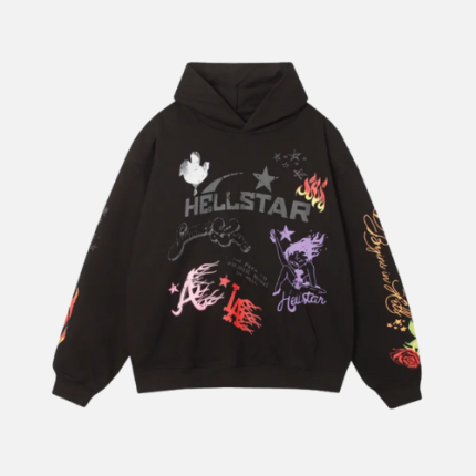Hellstar Studio Summer Love Hoodie Black
