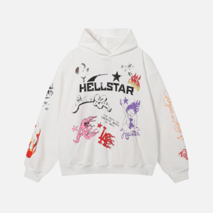 Hellstar Studio Summer Love Hoodie White