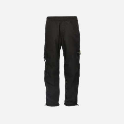 Stone Island black Cargo Pants Black