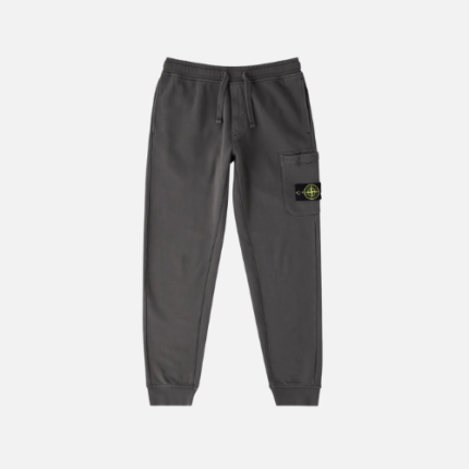 Stone Island Cotton Fleece Sweatpants Grey