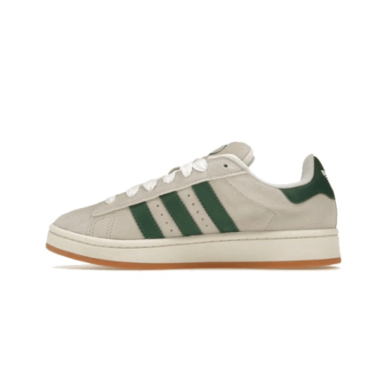 Adidas Campus 00s- Crystal White Dark Green