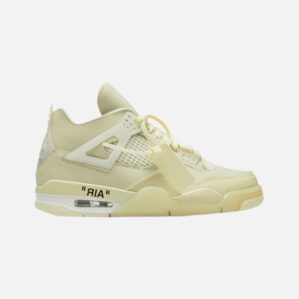 Air Jordan 4- Off White Sail