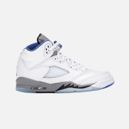 Air Jordan 5- White Stealth