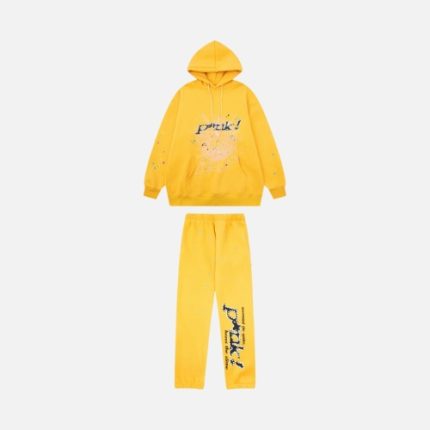 Sp5der Tracksuit Yellow
