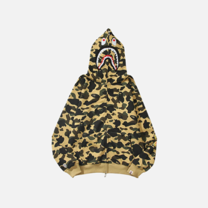 Hoodie Yellow Camo Bape