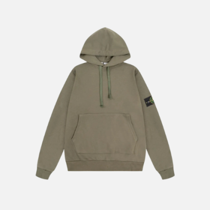 Hoodie Military Green Stone Island