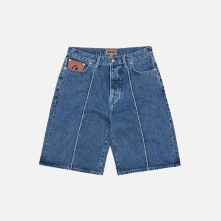 Corteiz C-Star Denim Jorts Washed Blue Colorway