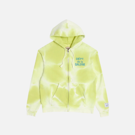 Gallery Dept Lime Green Sun Faded French Logo