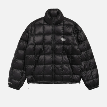 Stussy Midweight Puffer Jacket Black