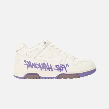 Off White Out Of Office-White Purple Printing