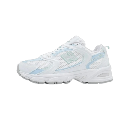 New Balance 530 - White Light Chrome Blue Clay Ash