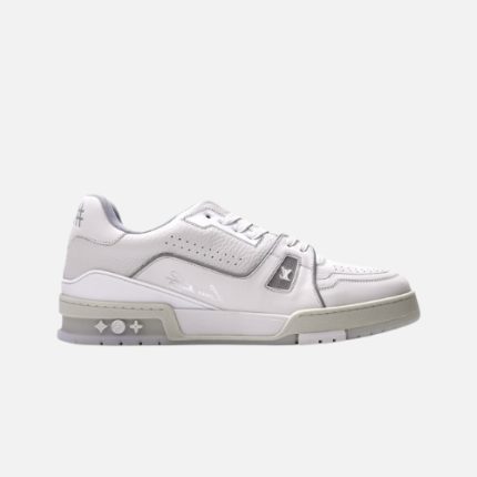 Louis Vuitton Trainer- White Litchi Pattern