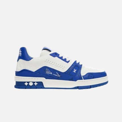 Louis Vuitton Trainer- White Blue