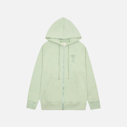 Hoodie Mint Green AMI