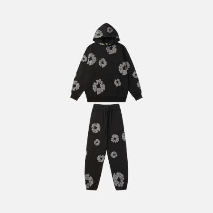 Denim Trs Black Grey Tracksuit