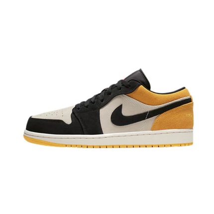 Air Jordan 1 Low- Sail University Gold Black
