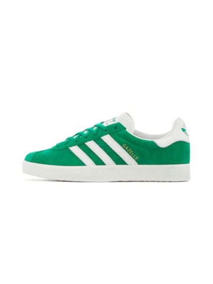 Adidas Gazelle Indoor - Green white gold metallic