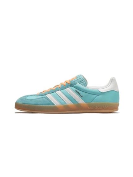 Adidas Gazelle Indoor - Preloved Blue White Gun