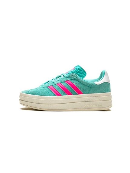Adidas Gazelle Bold - Flash Aqua Lucid Pink