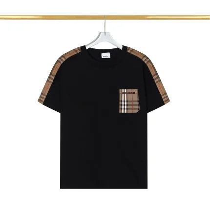 Burberry Pocket T-shirt Check Black