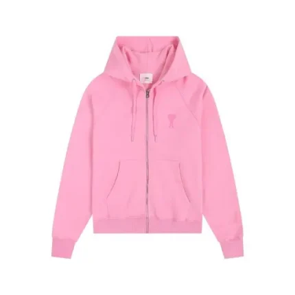 Ami Paris Hoodie Pink