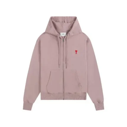 Ami Paris Hoodie Pink