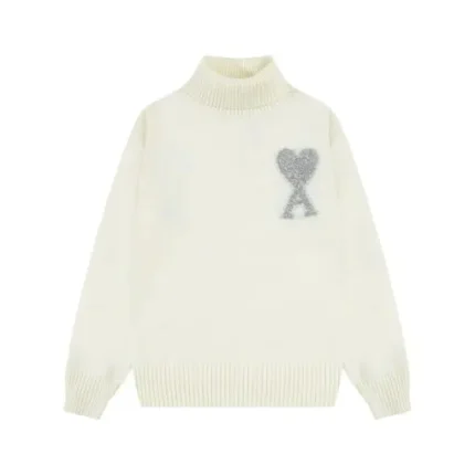 Ami Paris Sweater White