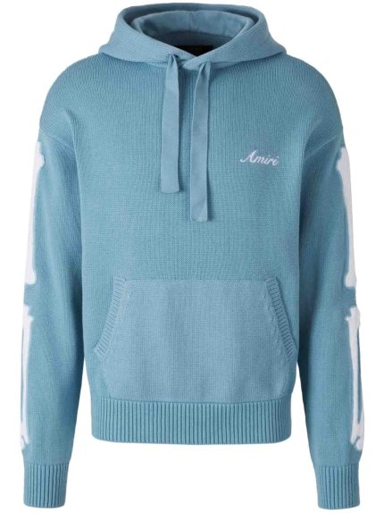 AMIRI Bones Hoodie Sky Blue