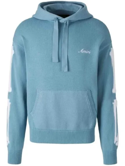 AMIRI Bones Hoodie Sky Blue