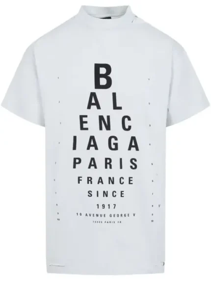 Balenciaga logo-print T-shirt white