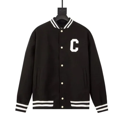 Celine Wool letter jacket