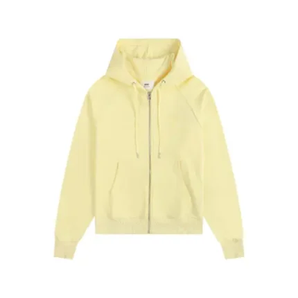 Ami Paris Hoodie Yellow