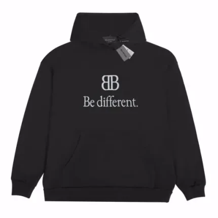 Balenciaga Be Different Hoodie Black