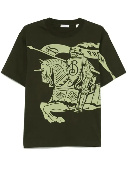 Burberry EKD Badge Cotton T-shirt Black