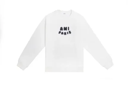 Ami Paris Sweatshirt White