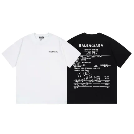 Balenciaga Shirt White Black
