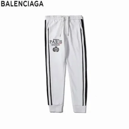 Balenciaga Pants White Black