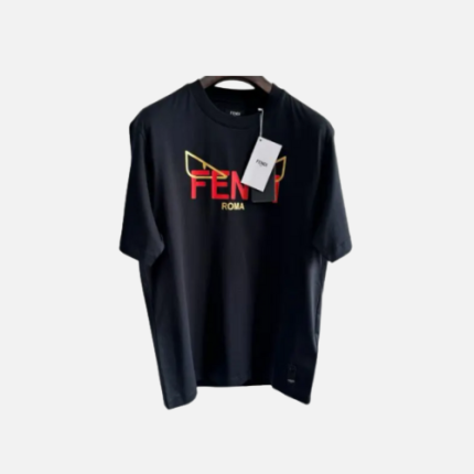 Fendi T-Shirt Black Red