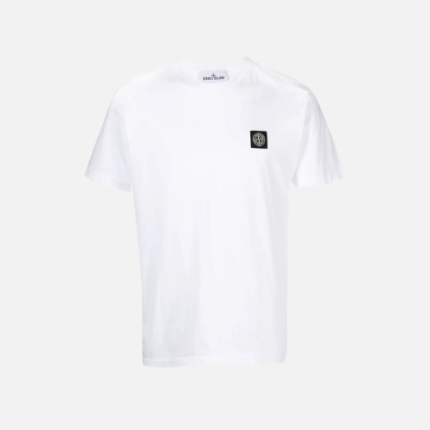 Stone Island Logo-Patch T-shirt White