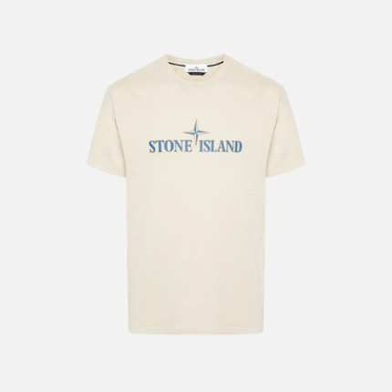 Stone Island Logo-Embossed Cotton T-shirt Skin Color