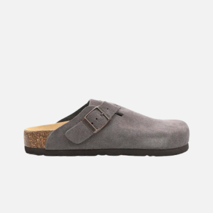 Birkenstock Boston Soft Footbed Suede Dark Grey