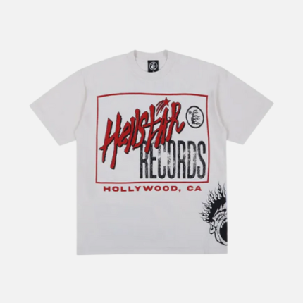 Hellstar Records Hollywood T-Shirt Cream