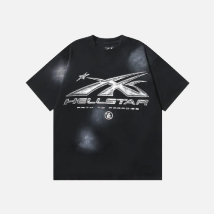 Hellstar Sport Logo Gel Black T-Shirt