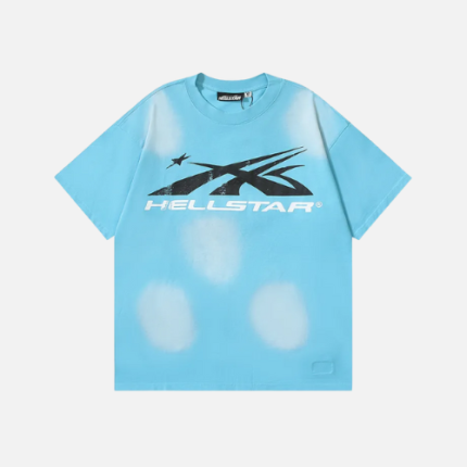 Hellstar Sport Logo Gel T-shirt Blue