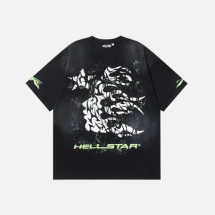 Hellstar Thorn T-Shirt Black Green