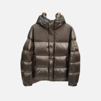 Burberry Down Feather Jacket Drak Brown