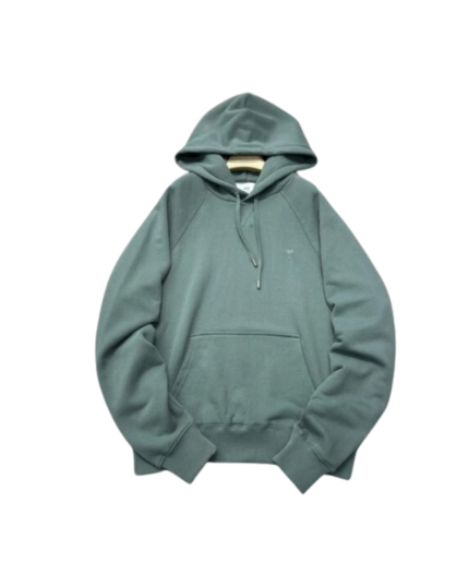 Ami Paris Hoodie Green